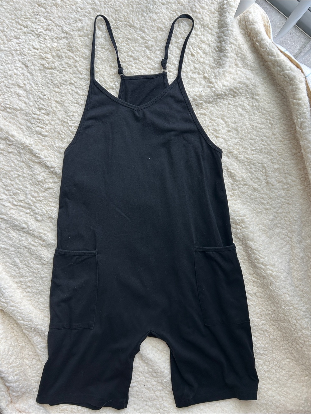 Black Stretch Romper